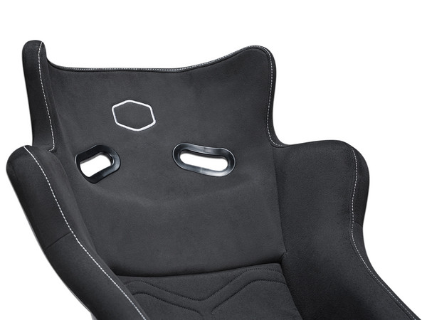 Asiento de Cabina de Carreras COOLER MASTER IXM-RS1-KB-NN-1, Para Simulador DYNX, Color Negro.