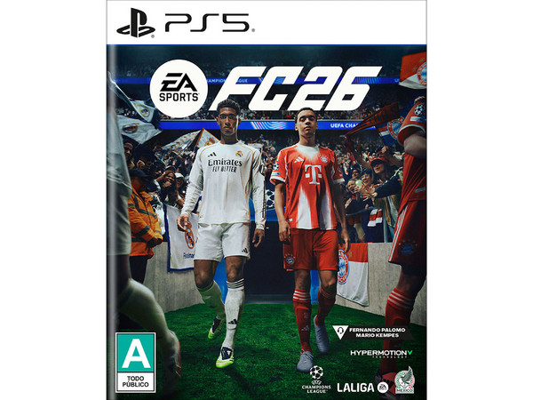 Videojuego EA SPORTS FC 26 para PlayStation 5.
