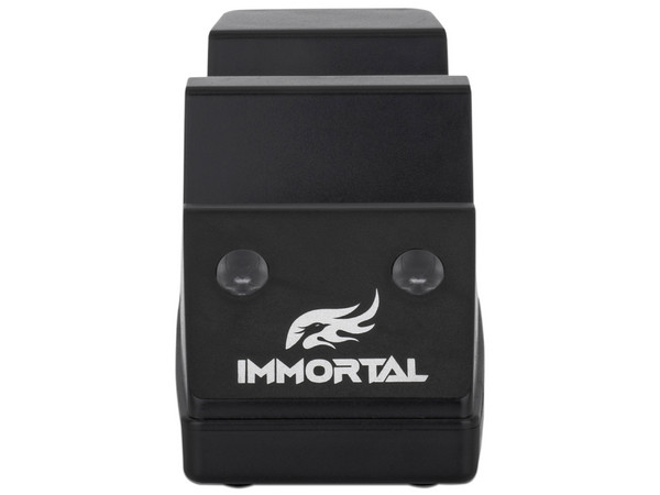 Cargador Dual Xbox IMMORTAL IMGXBC3, 5VCC y 2A, Color Negro.