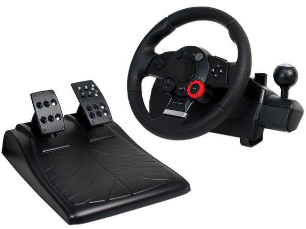 Volante Logitech Driving Force GT compatible con PC (USB) y Play Station 3.
