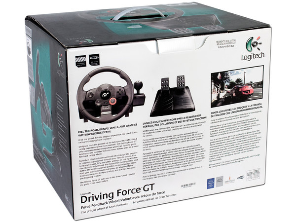 Volante Logitech Driving Force GT compatible con PC (USB) y Play Station 3.