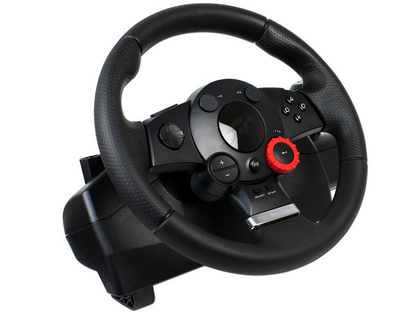 Volante Logitech Driving Force GT compatible con PC (USB) y Play Station 3.