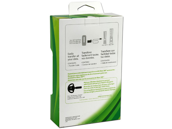 Cable data transfer para Xbox 360