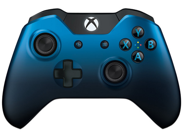 Control Inalámbrico para Xbox One Edición Dusk Sadow. Azul/Negro