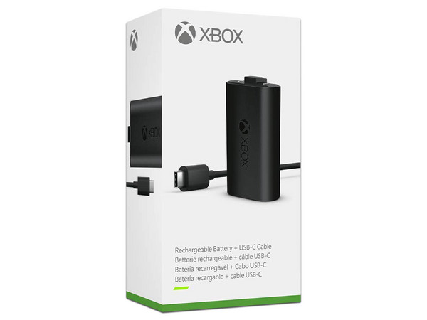 Kit Carga y Juega para Control Xbox, Batería recargable y Cable USB Tipo C.