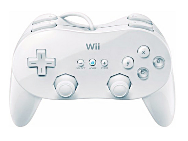 Control Clásico Pro Blanco (Wii)