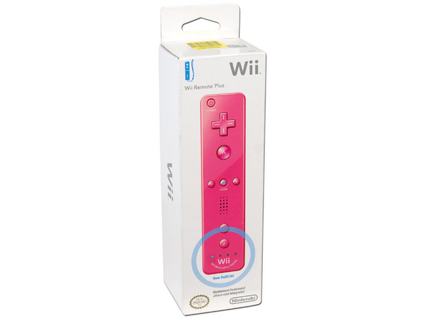 Wii Remote Plus Color Rosa