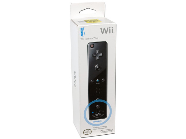 Wii Remote Plus Color Negro