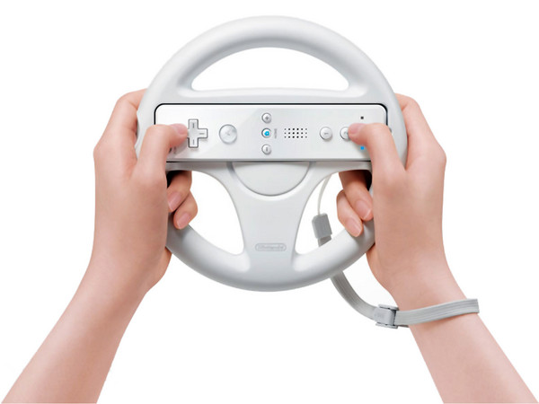 Wii Whell accesorio tipo Volante para control de Nintendo Wii