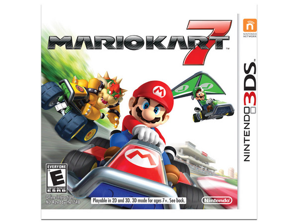 Videojuego Mario Kart 7 para Nintendo 3DS.