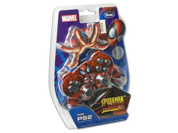 Game Pad Naki Spider-Man MINICON para PlayStation 2