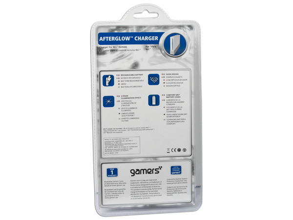 Cargador con iluminación para control remoto de Wii