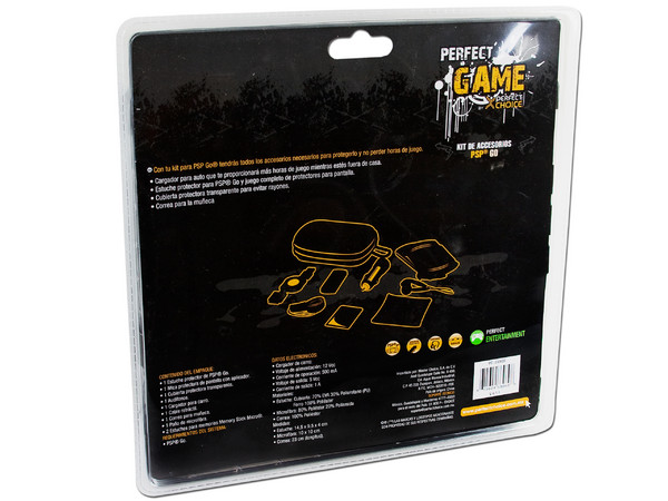 Kit de Accesorios Perfect Choice para PSP GO. Color Negro