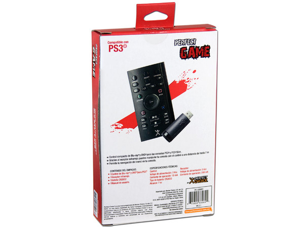 Control PS3 para Funciones Blu-ray y DVD