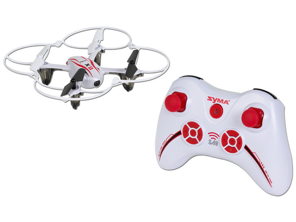 Drone SYMA X11 Hornet con batería recargable. Color Blanco