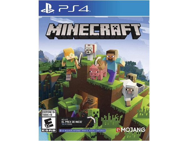 Videojuego Minecraft Bedrock Edition para PS4.
