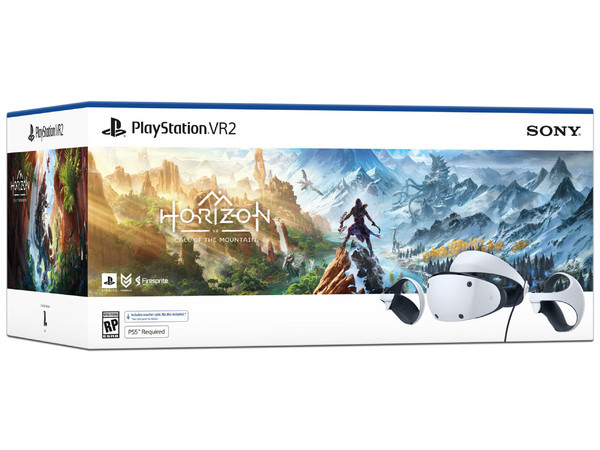 Bundle de PlayStation 5 VR2 Con Juego Horizon Call of the Mountain, Color Blanco.