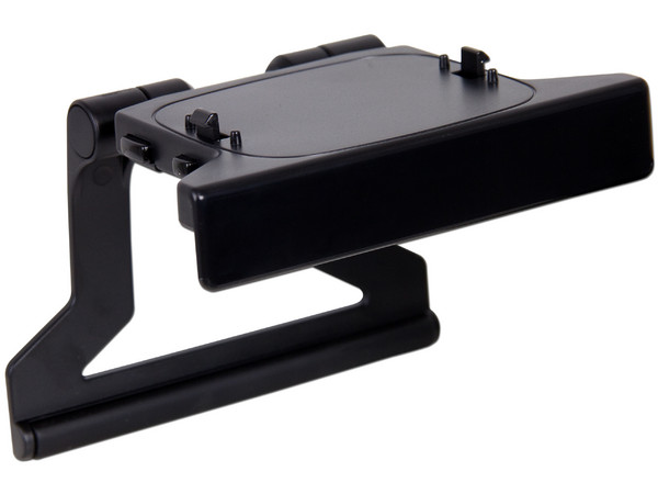 Clip de montaje universal para sensor Kinect en pantallas HDTV planas.