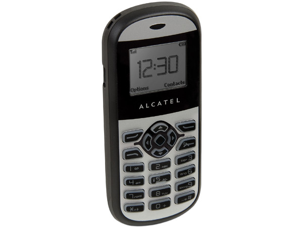 Celular ALCATEL OT-104A, Tipo barra delgado. Región 4
