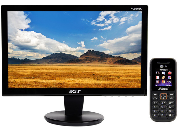 Monitor LED Acer Widescreen 15.6