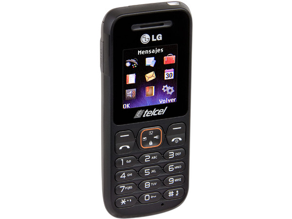Celular LG-A100a, Tipo barra delgado con pantalla a color. Región 4