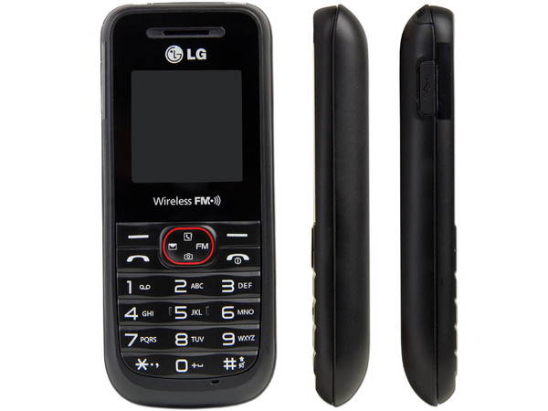 Celular LG A210a Tipo barra con cámara VGA, radio FM. Región 4