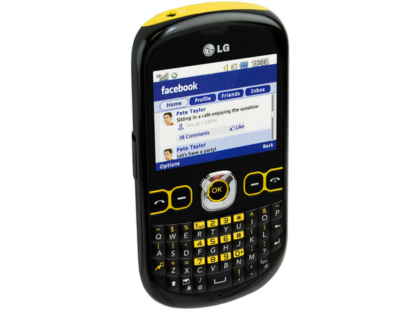 Celular LG C305 con teclado Qwerty, cámara de 2 MP y conexión WiFi para que estés al día con las redes sociales, radio FM. Región 4