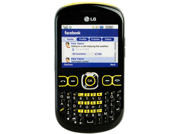 Celular LG C305 con teclado Qwerty, cámara de 2 MP y conexión WiFi para que estés al día con las redes sociales, radio FM. Región 4