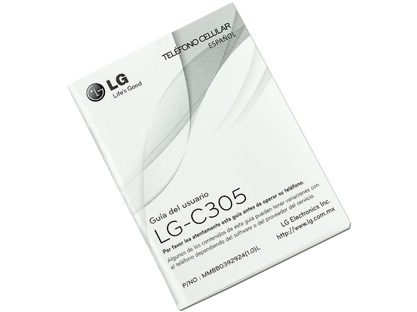 Celular LG C305 con teclado Qwerty, cámara de 2 MP y conexión WiFi para que estés al día con las redes sociales, radio FM. Región 4. Color Blanco con Rosa.