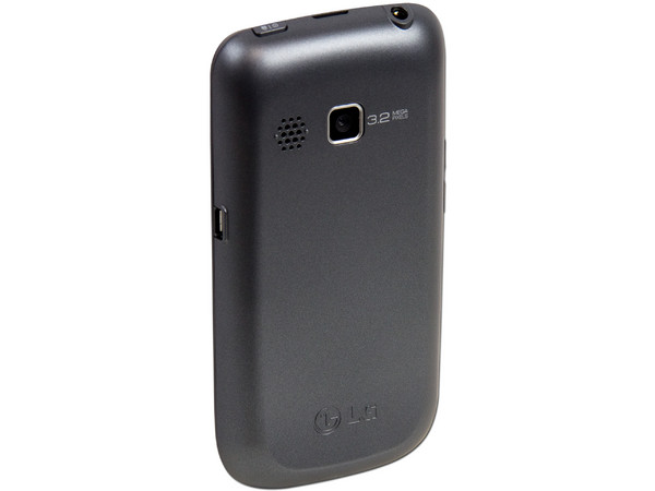 Celular LG C660h con Pantalla Touch y teclado QWERTY, cámara de 3.2 MP y conexión Wi-Fi, S.O. Android 2.3. Color Gris. Región 4