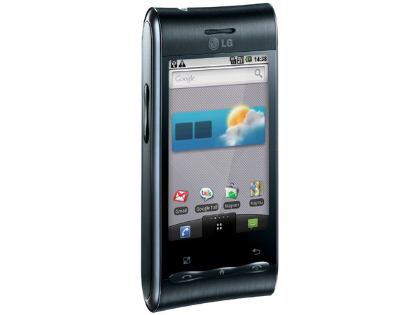 Celular LG Optimus GT 540 con Pantalla Touch, Camara de 3 MP, Sistema Operativo Android 1.6 y conexión Wi-Fi. Color Negro. Región 4