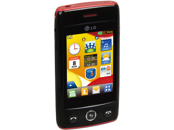 Celular LG T300 con pantalla Touch, Cámara  de 1.3 MP y Acceso a Redes Sociales. Región 4
