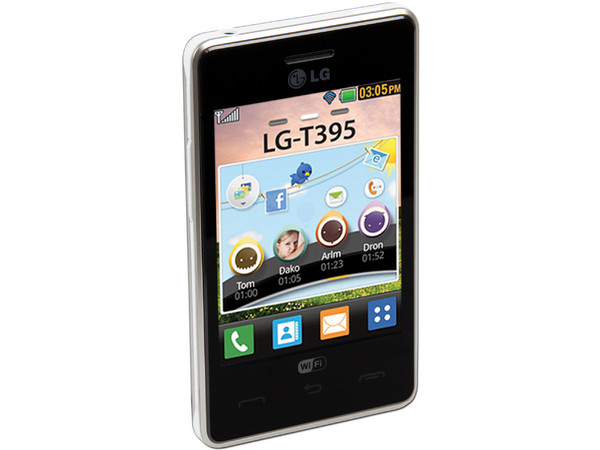 Celular LG T395 Cookie L con Pantalla Touch, cámara de 3.2 MP, radio FM, Bluetooth, conexión Wi-Fi. Región 4. 
