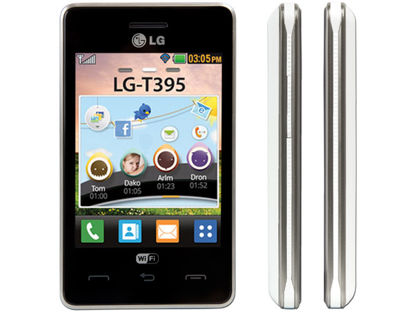 Celular LG T395 Cookie L con Pantalla Touch, cámara de 3.2 MP, radio FM, Bluetooth, conexión Wi-Fi. Región 4. 