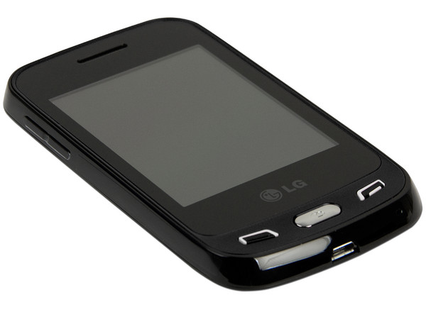Celular LG T565 con Pantalla Touch, cámara de 3.2 MP, conexion Wi-Fi. Color Negro. Región 4. 
