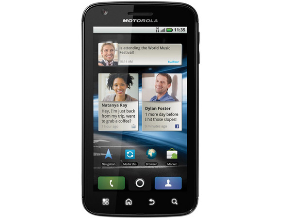 Smartphone Motorola MB860 Atrix, Procesador de doble núcleo, Pantalla Touch, Cámara de 5MP, WiFi. Región 4