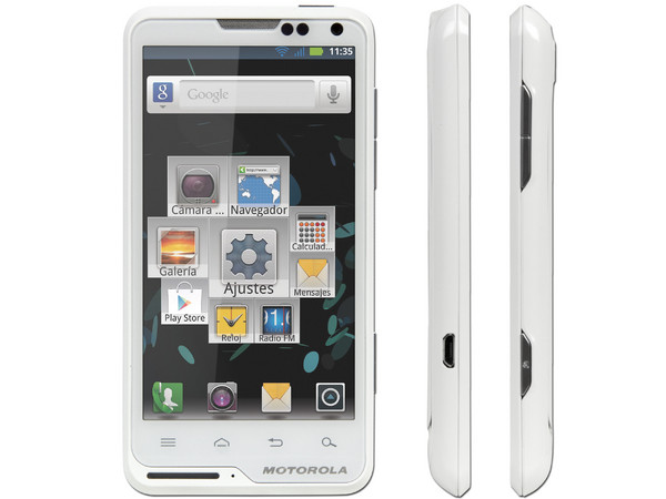 Smartphone Motorola Motosmart Plus con Pantalla Touch, cámara de 8 MP, conexion Wi-Fi y S.O. Android 2.3. Región 4