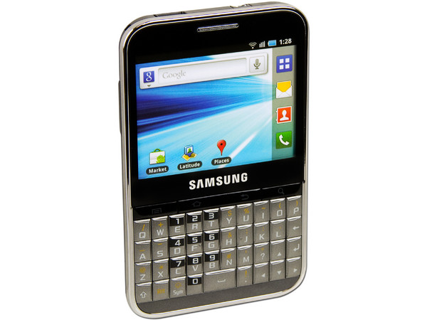Celular Samsung Galaxy Pro con Pantalla Touch, Teclado QWERTY, Camara de 3.2 MP, Sistema Operativo Android 2.2 y conexión Wi-Fi. Región 4