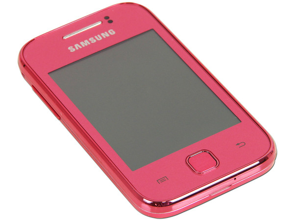 Celular Samsung Galaxy Young con Pantalla Touch, cámara de 2 MP, conexion Wi-Fi y S.O. Android 2.3. Color Rosa. Región 4