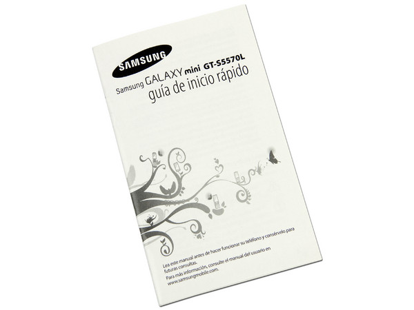 Celular Samsung Galaxy Mini GT-S5570L con Pantalla Touch, cámara de 3.2 MP, conexion Wi-Fi y S.O. Android 2.2. Región 4