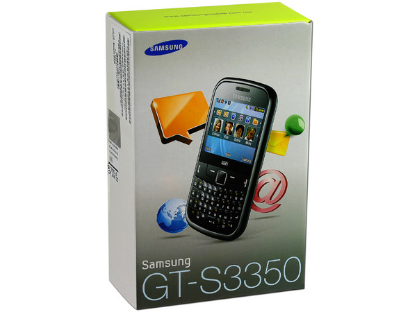 Celular Samsung S3350 con teclado QWERTY, cámara de 2 MP y conexión Wi-Fi. Color Rosa. Región 4