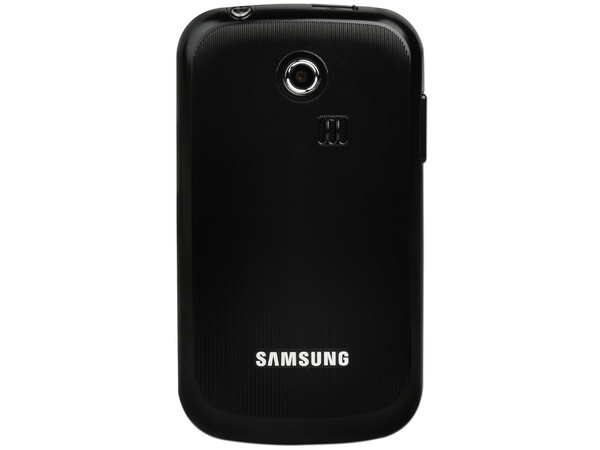 Celular Samsung S3350 con teclado QWERTY, cámara de 2 MP y conexión Wi-Fi. Color Negro. Región 4
