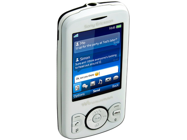 Celular Sony Ericsson W100a Spiro Tipo Slider con cámara de 2 MP, radio FM y Bluetooth. Región 4
