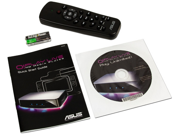 Reproductor Multimedia HD ASUS O!Play Live, Full HD, USB y Lector de Tarjetas.