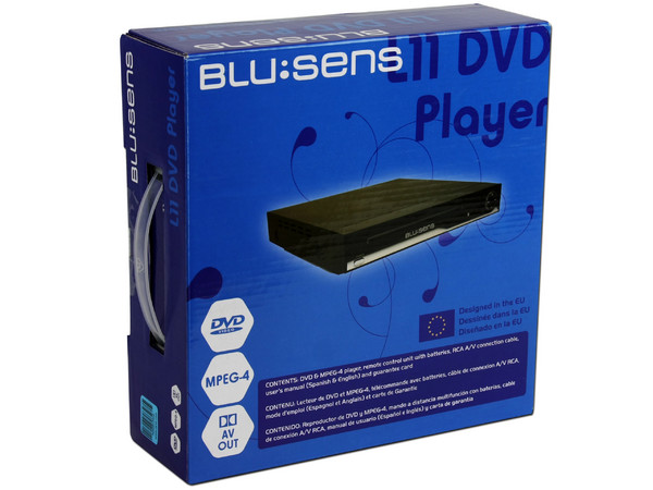 Reproductor de DVDs Blu:sens modelo L11, Multi-Región