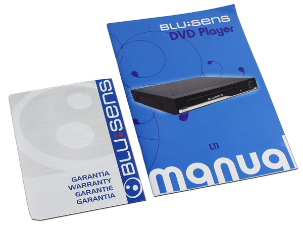 Reproductor de DVDs Blu:sens modelo L11, Multi-Región