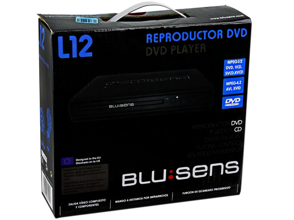 Reproductor de DVDs Blu:sens modelo L12