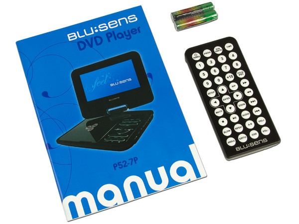 DVD Portátil Blusens P52-7P con pantalla de 7