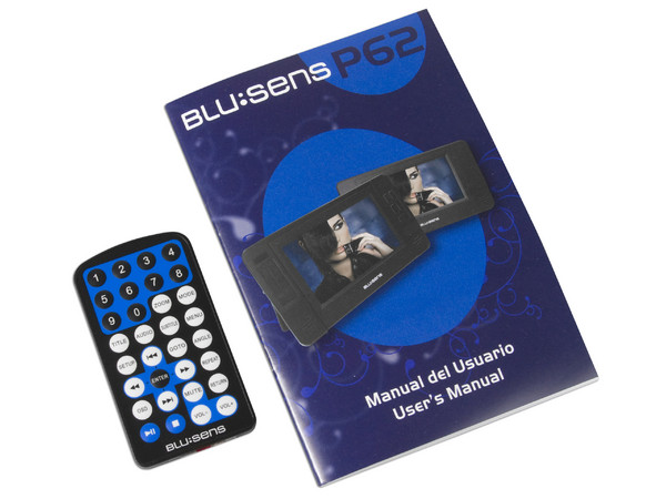 DVD Portátil Blusens P62 con Doble Pantalla de 7
