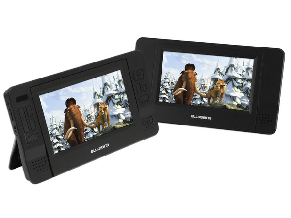 DVD Portátil Blusens P62 con Doble Pantalla de 7